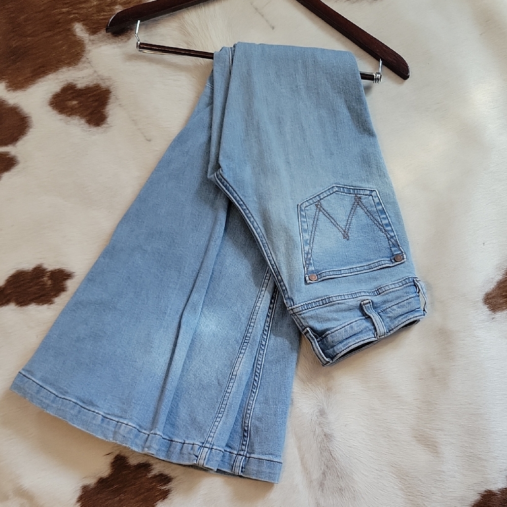 Wrangler Light Blue Flare Bell Bottom Jeans